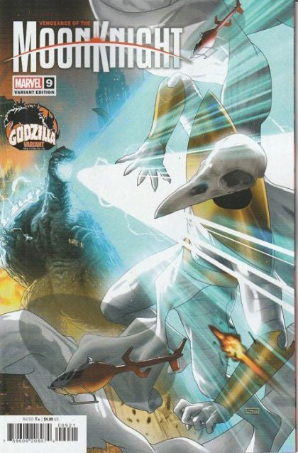 Vengeance of the Moon Knight, Vol.2, #9 Godzilla Variant Comic