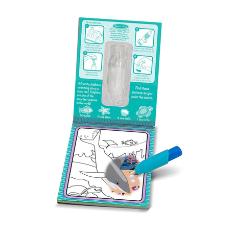 Melissa & Doug -Water Wow! Water-Reveal Pad - Under the Sea