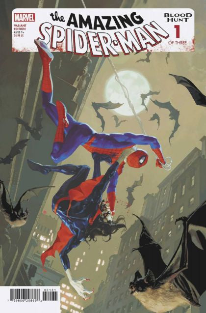 The Amazing Spider-Man: Blood Hunt #1 Casanovas Variant Comic