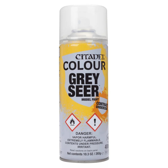 Citadel Colour Spray Paint, Grey Seer 62-34, 400ml