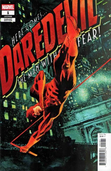 Daredevil, Vol. 9, #1 Dan Panosian Variant Comic