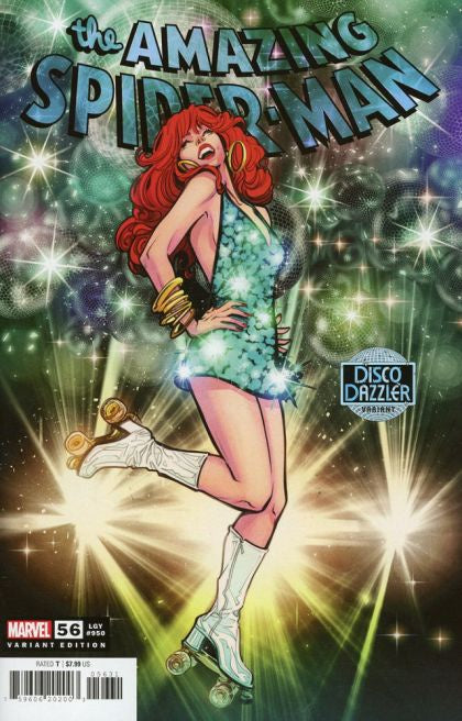 The Amazing Spider-man #56 Disco Dazzler Variant Comic