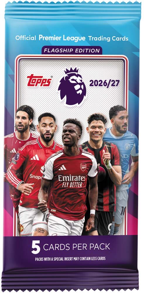 2026-27 Topps Flagship English Premier League EPL - Trading Cards Eco Pack