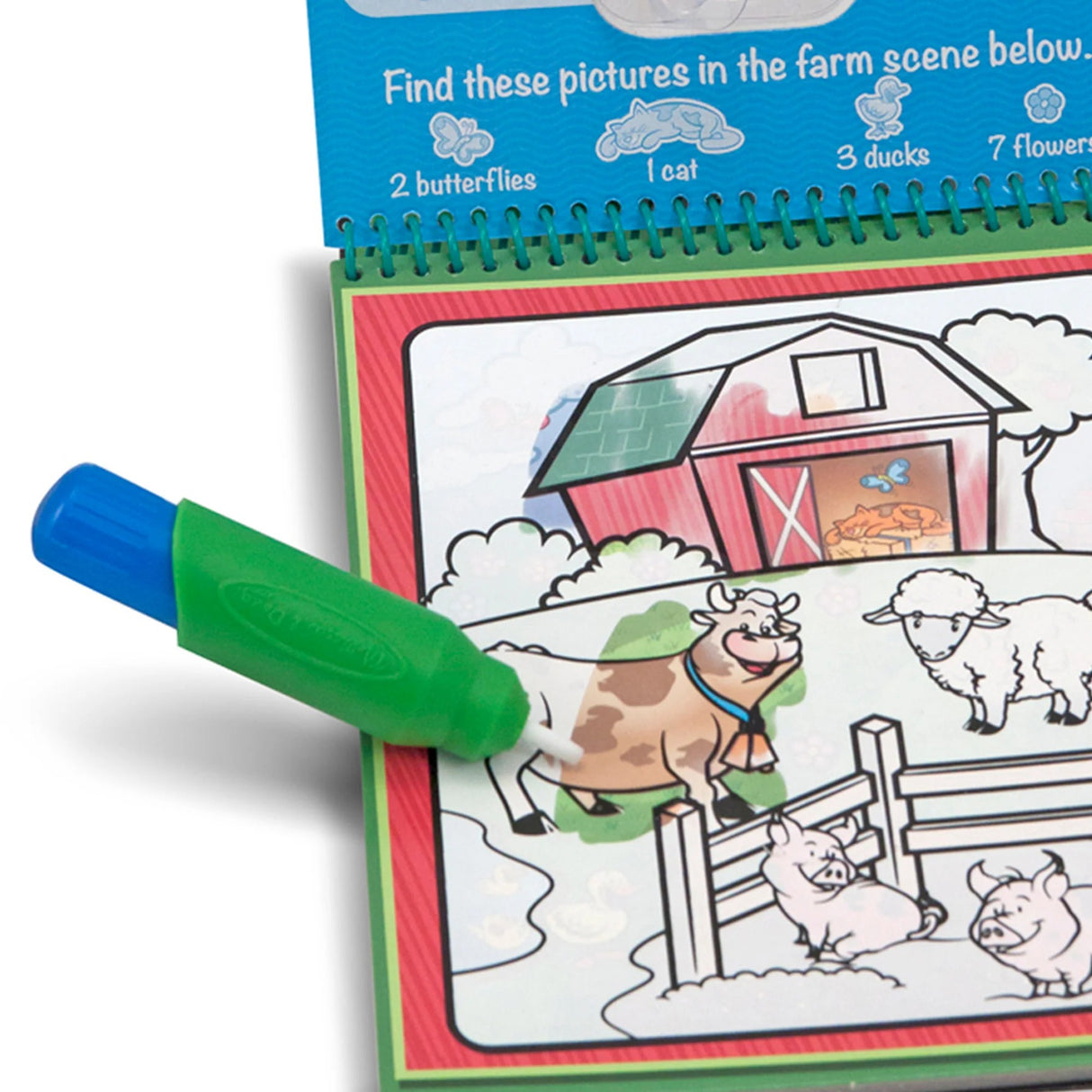 Melissa & Doug - Water WOW! Water Reveal Pad – Animals