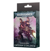 Warhammer 40,000 - 37-03, Datasheet Cards: Emperors Children