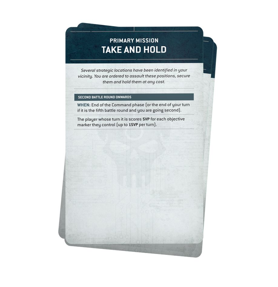 Warhammer 40,000 - 40-20, Chapter Approved: Pariah Nexus Mission Deck