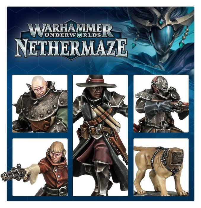 Warhammer Underworlds - 109-16, Nethermaze, Hexbane's Hunters