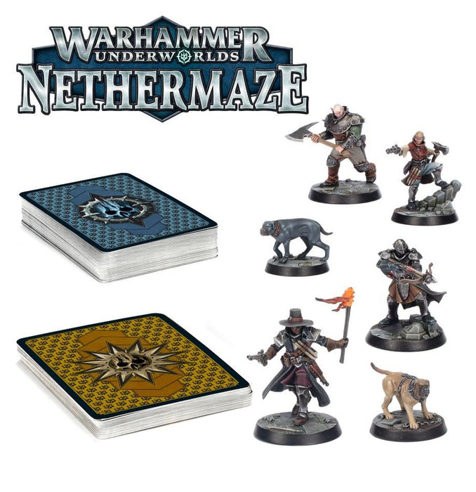 Warhammer Underworlds - 109-16, Nethermaze, Hexbane's Hunters