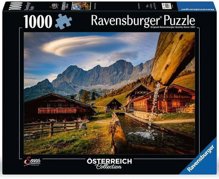 Ravensburger - Neustattalm am Dachstein - 1000 Piece Jigsaw Puzzle