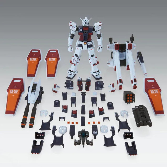 Bandai MG Mobile Suit FA-78, Full Armor Gundam Ver. Ka (Gundam Thunderbolt Version), 1:100 Scale, Color-Coded Plastic Kit