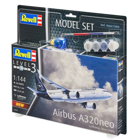 REVELL AIRBUS A320 NEO "LUFTHANSA" 1:144 Scale Model Kit