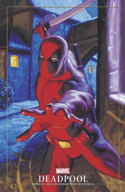 Deadpool, Vol. 9, #3 Hilderbrandt Marvel Masterpieces III Variant Comic