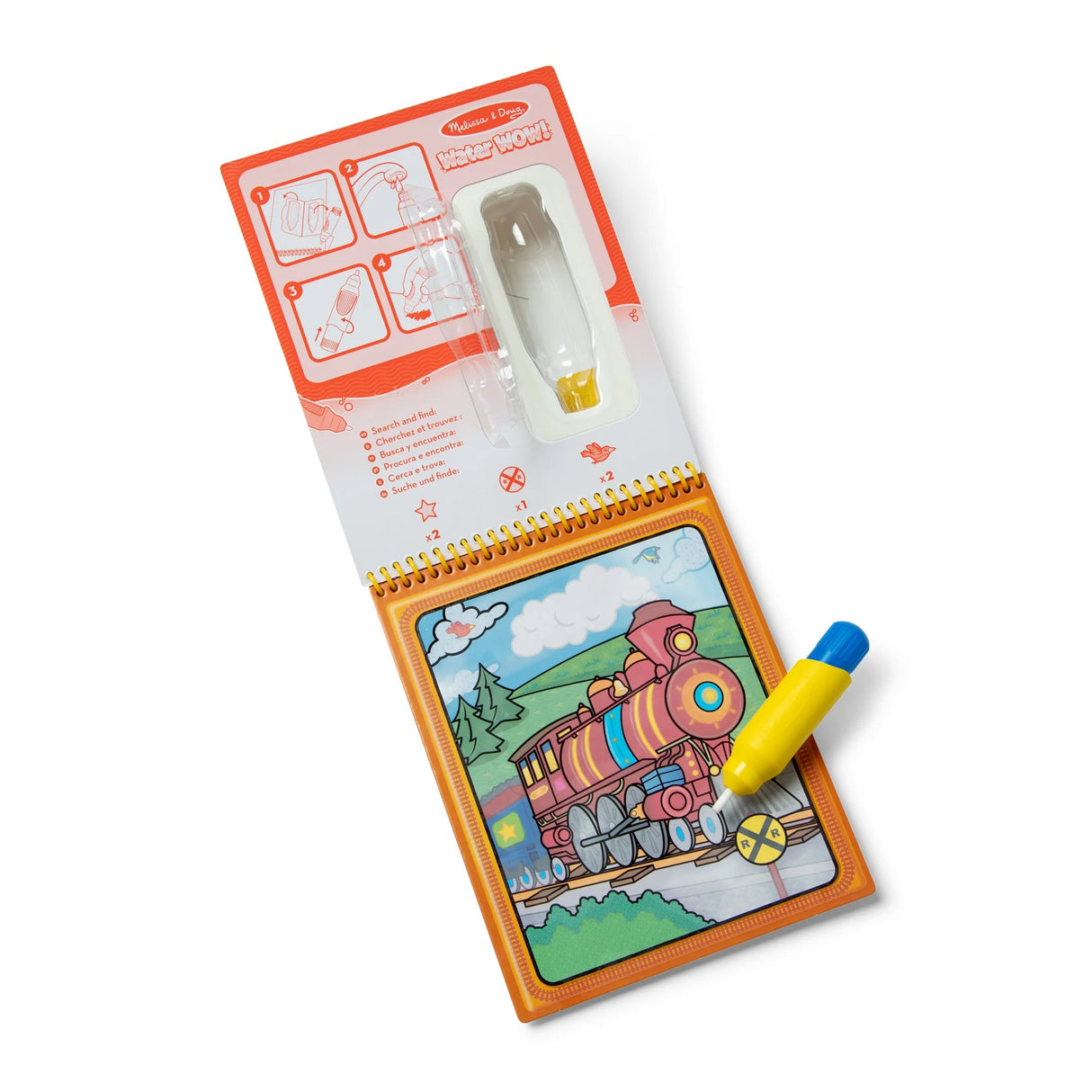 Melissa & Doug - On the Go™ Water WOW! Water Reveal Pad – Vehicles