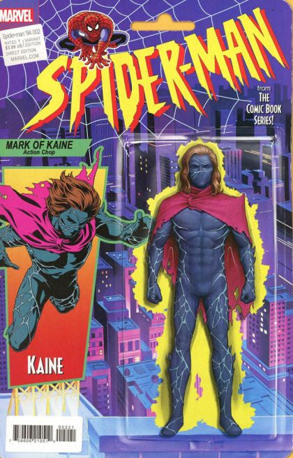 Spider-Man '94, #2 John Tyler Christopher Action Figure Variant Comic
