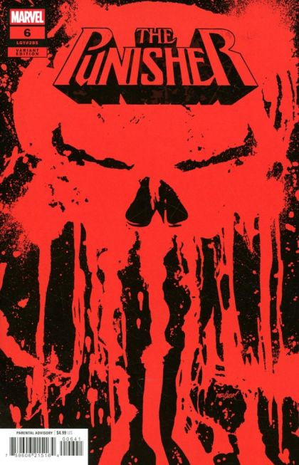 The Punisher, Vol. 15, #6 Skull Variant Comic