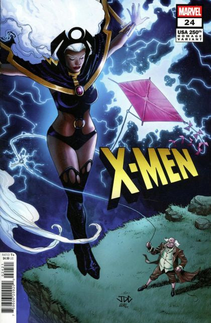 X-Men, Vol. 6, #24 Joshua Cassara USA 250th Anniversary Homage Variant Comic