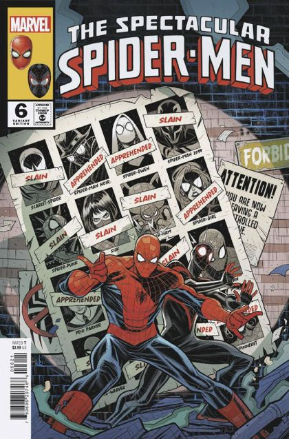 The Spectacular Spider-Men #6 Torque Homage Variant Comic