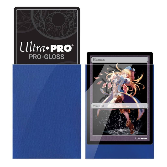 ULTRA PRO PRO LINE -DECK PROTECTOR SMALL GLOSS - 60ct Blue