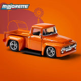 1956 Ford F-100, Orange, 70th Anniversary - Majorette: Collection Deluxe, 1:64 Scale Diecast Car