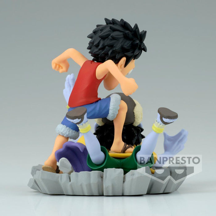 One Piece World Collectable Figure Log Stories - Monkey D. Luffy Vs Arlong Figure