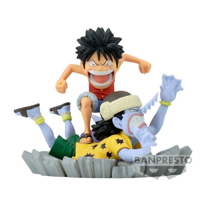 One Piece World Collectable Figure Log Stories - Monkey D. Luffy Vs Arlong Figure