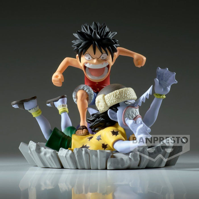 One Piece World Collectable Figure Log Stories - Monkey D. Luffy Vs Arlong Figure