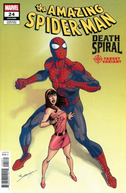 The Amazing Spider-Man, Vol. 7, #24 Mark Bagley Classified Target Variant Comic