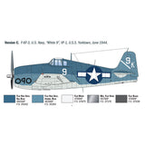 ITALERI GRUMMAN HELLCAT F6 F-3, 1:72 Scale Model Kit