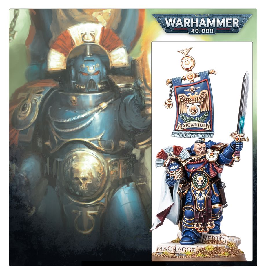 Warhammer 40,000 - 55-73, Ultramarines, Cato Sicarius