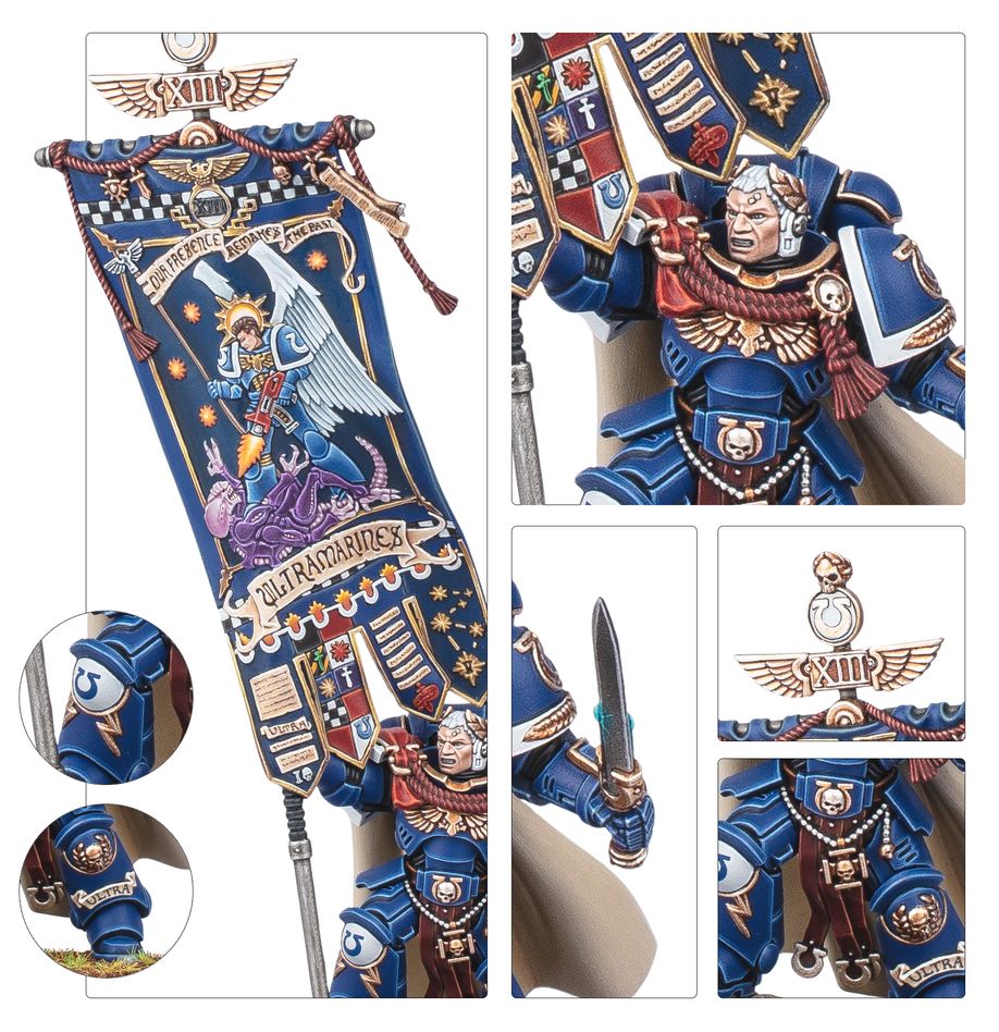 Warhammer 40,000 - 55-75, Ultramarines, Victrix Honour Guard