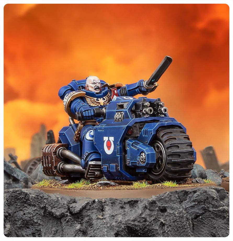 Warhammer 40,000 - 48-112, Space Marines, Outrider Squad