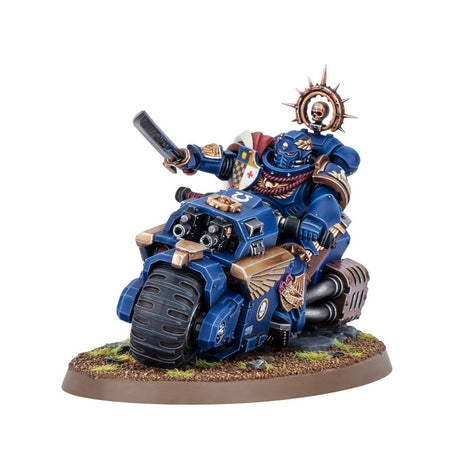 Warhammer 40,000 - 48-113, Space Marines, Captain on Bike