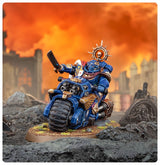Warhammer 40,000 - 48-113, Space Marines, Captain on Bike