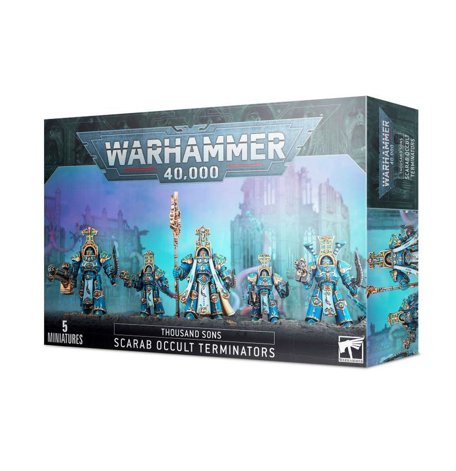 Warhammer 40,000 - 43-36, Thousand Sons, Scarab Occult Terminators