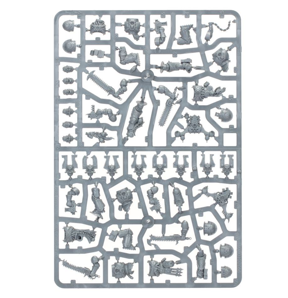 Warhammer 40,000 - 43-10, World Eaters, Khorne Berzerkers