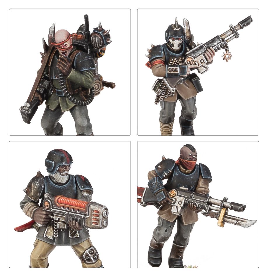 Warhammer 40,000 - 43-107, Chaos Space Marines, Traitor Guardsmen Squad