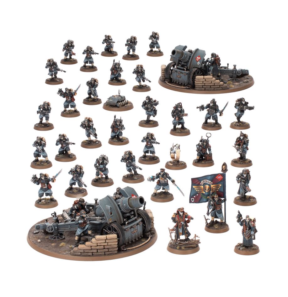 Warhammer 40,000 - 71-47, Astra Militarum Battleforce: Krieg Siege Platoon