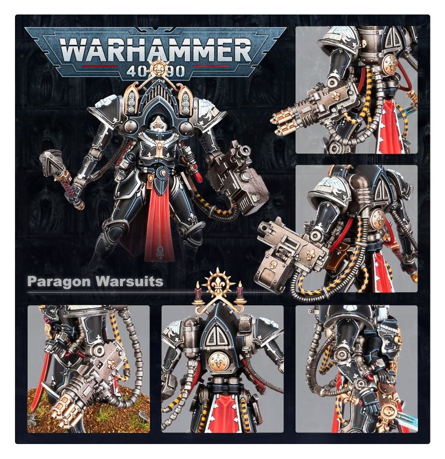 Warhammer 40,000 - 52-34, Adepta Sororitas, Paragon Warsuits