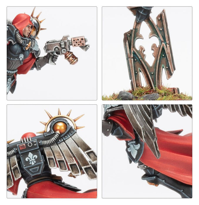 Warhammer 40,000 - 52-61, Adepta Sororitas, Canoness with Jump Pack