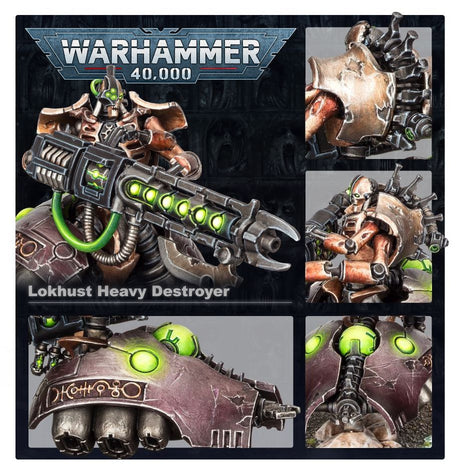 Warhammer 40,000 - 49-28, Necrons, Lokhust Heavy Destroyer