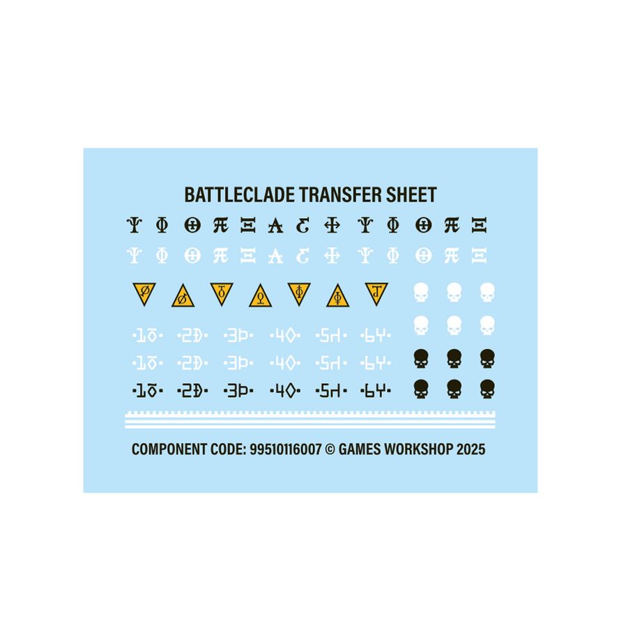 Warhammer 40,000 - 103-97, Kill Team, Battleclade