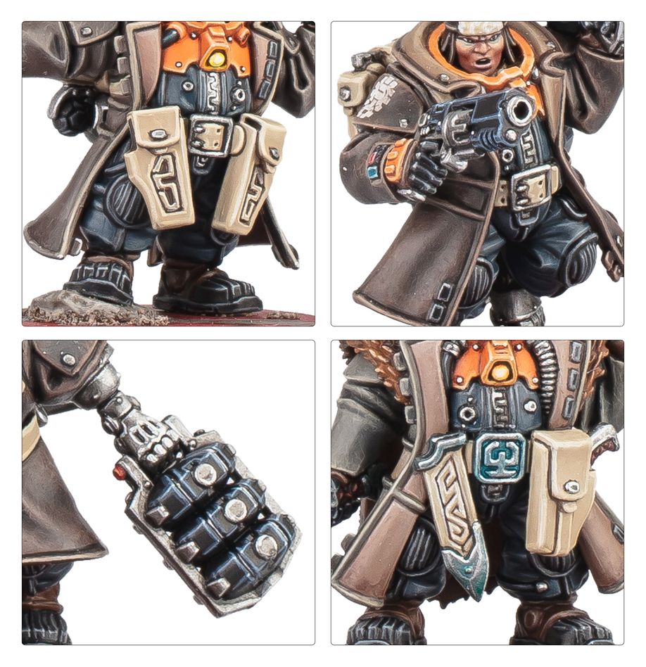 Warhammer 40,000 - 103-35, Kill Team, Hernkyn Yaegirs - Leagues of Votann Pioneer Commands