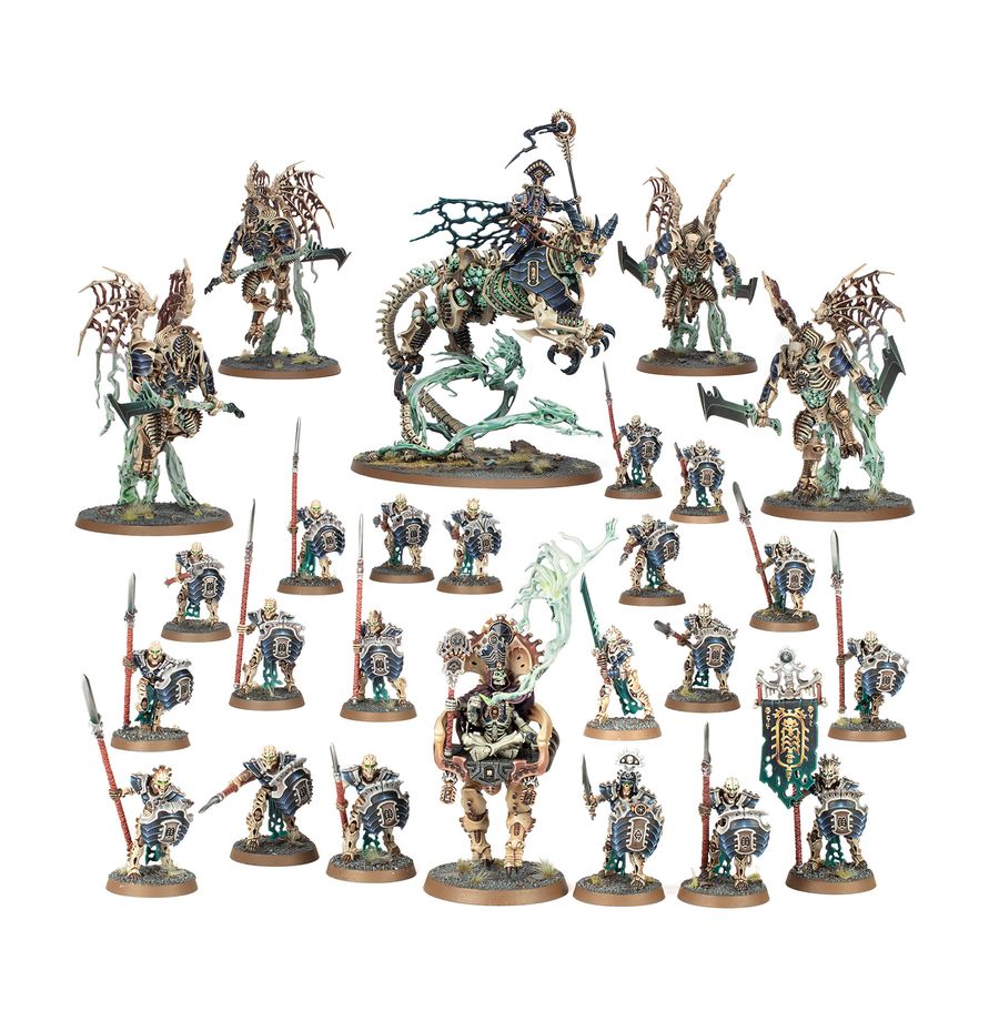 Warhammer Age of Sigmar 94-15, Battleforce: Ossiarch Bonereapers – Null Myriad Phalanx