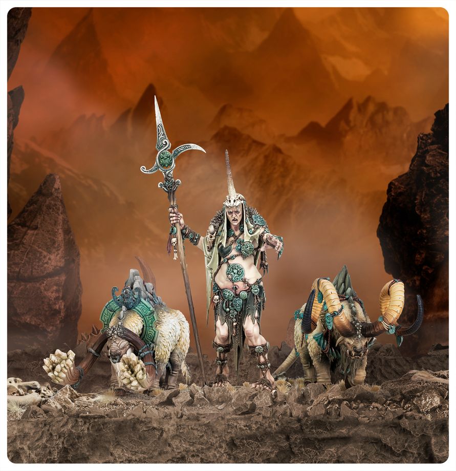 Warhammer Age of Sigmar 93-15, Sons of Behemat, Ma Maegran – Chooser of the Mighty