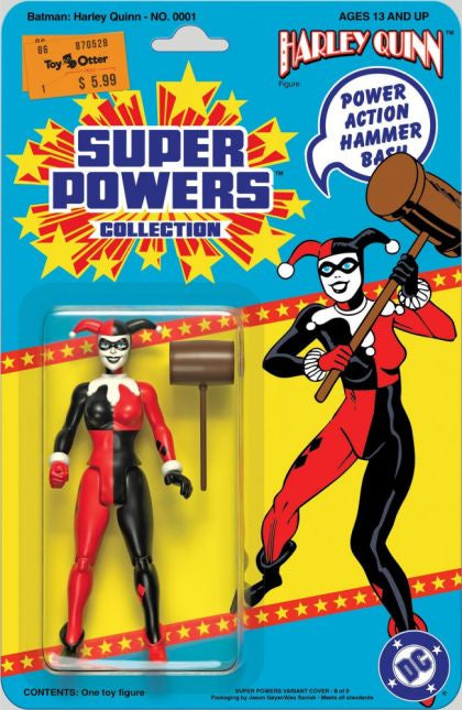 Batman: Harley Quinn #1 Alex Saviuk & Jason Geyer Action Figure Facsimile Variant Comic