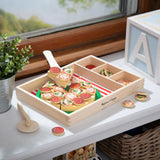 Melissa & Doug - Wooden Pizza Party Play Set
