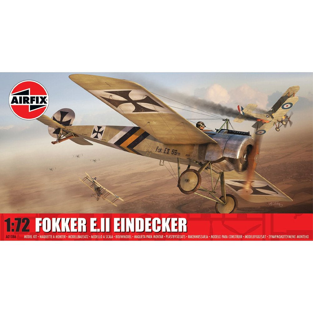 AIRFIX FOKKER E.II EINDECKER, 1:72 Scale Model Kit