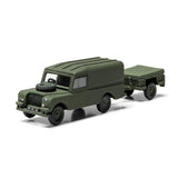 AIRFIX LWB LAND ROVER (HARD TOP) AND TRAILER, 1:76 Scale Model Kit
