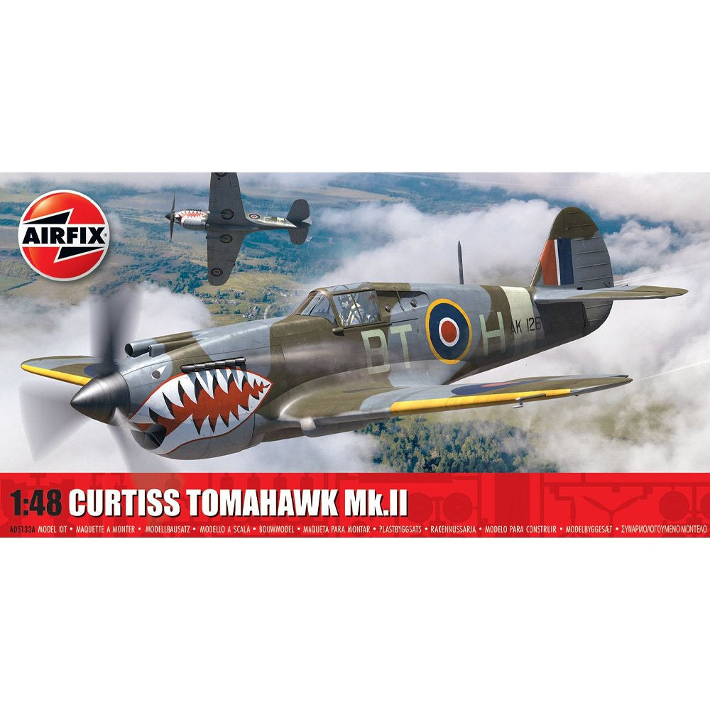 AIRFIX CURTISS TOMAHAWK MK.II, 1:48 Scale Model Kit