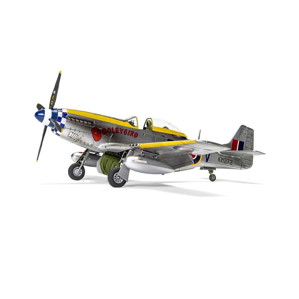 AIRFIX NORTH AMERICAN MUSTANG MK.IV/P-51K MUSTANG WITH AUS.DECALS, 1:48 Scale Model Kit